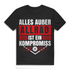 Allrad Shirt – Alles außer Allrad ist ein Kompromiss – Offroad T-Shirt Black