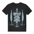 Lustiges Angler T-Shirt – Alles hat einen Haken – Geschenk für Fischer Black