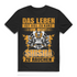 Lustiges Shisha Shirt Männer – Leben zu kurz um nicht Shisha zu rauchen Black