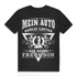 Auto Shirt Männer – Mein Auto ist lauter als deine Freundin – Geschenk Schrauber Black