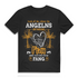 Angel T-Shirt Männer – Frau ist bester Fang – Geschenk für Ehemann Black