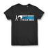 Reiterin Shirt Damen – Beste Freunde gibt es in allen Größen – Pferde Motiv Black