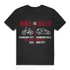 Radfahrer T-Shirt – Bike vs Car – Fett verbrennen statt Benzin – Fahrrad Spruch Black