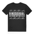 Fahrrad T-Shirt Herren – Bikesexual Spruch – Geschenk für Radfahrer mit Humor Black