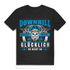 Downhill Shirt Herren – Lustiges MTB Spruchshirt für Mountainbike Fans Black