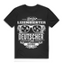 Herren T-Shirt Erster lizensierter Deutscher Sex Guru JGA Shirt Black