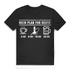 Shisha T-Shirt Herren – Mein Plan Kaffee Shisha Bier – Lustiges Shirt Black