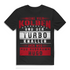 Männer T-Shirt Auto Tuning – Vier Kolben Turbo Shirt gegen Hubraum Hugos Black