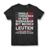 T-Shirt Shishabar Frauen – Kein Bock auf Liebe Shisha – Hookah Girls Shirt Black