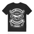 Angler Shirt Männer – Das Leben beginnt wenn die Schonzeit endet – Bio T-Shirt Black