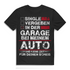 Beziehungsstatus Garage – Lustiges Auto Shirt für Männer – Schrauber Bio T-Shirt Black