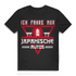 Ich fahre nur japanische Autos – JDM T-Shirt für Männer – Bio Baumwolle Black