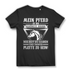Mein Pferd – T-Shirt für Reiterinnen mit Humor – Bio Baumwolle Damen Shirt Black