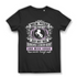 Mein Pferd – Partner fürs Leben Shirt – Pferdeliebe Damen T-Shirt Bio Baumwolle Black