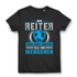 Reiterin Spruch Shirt – Wir sind anders als ihr Menschen – Bio Baumwolle Damen Black