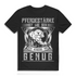 Pferdestärke Shirt Männer – Ich kriege nie genug – PS Spruch Bio Baumwolle Black