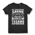 Techno Shirt Damen – Lustiges Rave T-Shirt – Bei schlechter Laune Techno Black