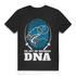 Angler Shirt Herren – Es ist in meiner DNA – Lustiges Angel T-Shirt Männer Black