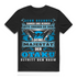 Otaku Shirt Männer – Seine Majestät betritt den Raum – Anime T-Shirt Black