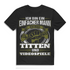 Herren Gaming Shirt – Einfacher Mann ich mag Videospiele und Titten – Fun Shirt Black