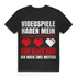 Herren T-Shirt Videospiele haben mein Leben zerstört Retro Gamer Shirt Black