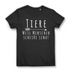 Tiere statt Menschen Shirt Damen – Statement T-Shirt für Tierhalterinnen Black