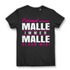 Einmal Malle immer Malle – Lustiges Frauen Shirt für Partyurlaub auf Mallorca Black