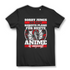 Sorry Jungs ich habe Pläne – Anime ist angesagt! Damen Premium Bio T‑Shirt Black