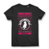 Damen T-Shirt Katze – Eine Liebe die niemals endet – Geschenk Katzenliebhaberin Black