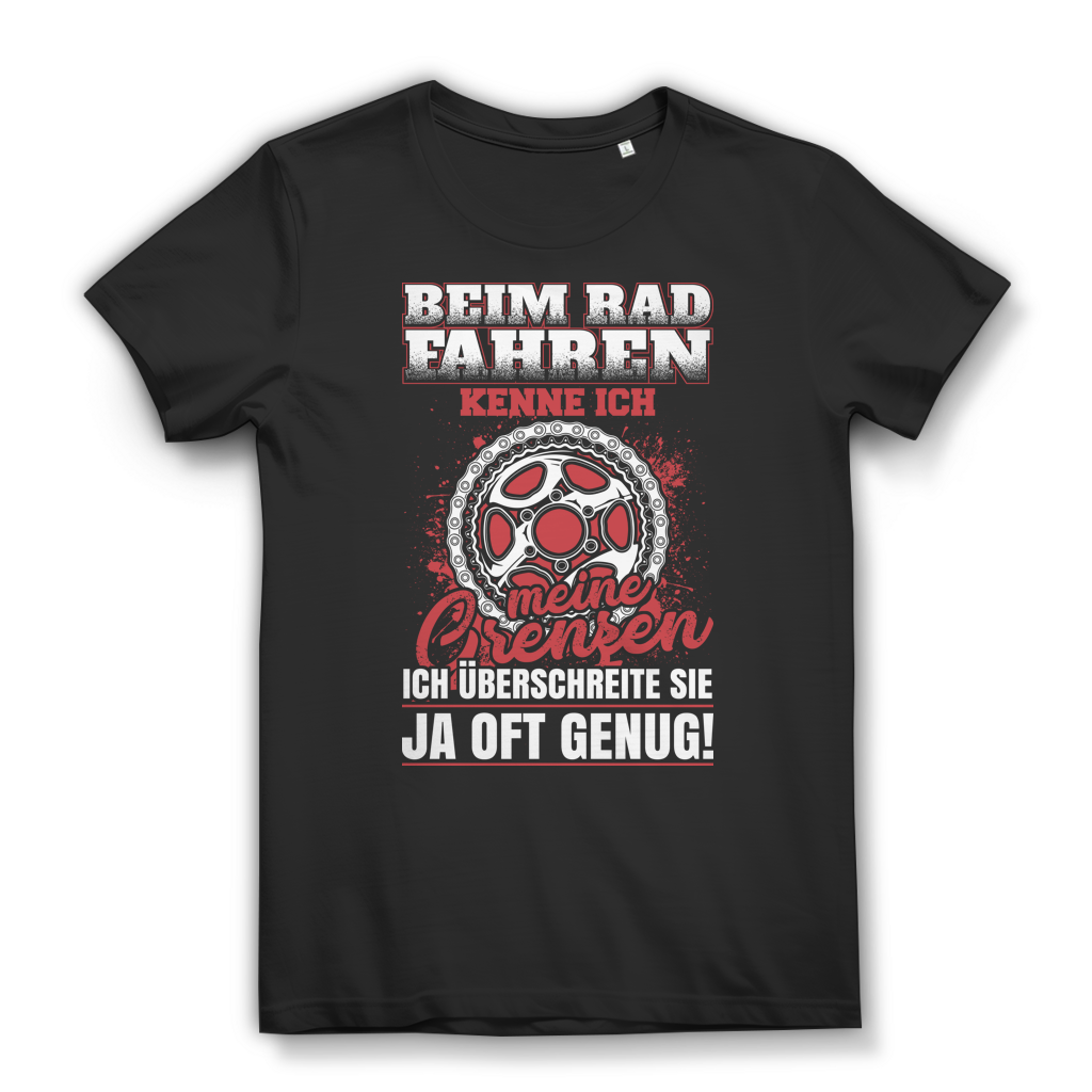 Sportliches Fahrrad T-Shirt für Damen – Grenzen überschreiten mit Stil Black