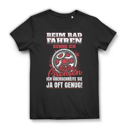 Sportliches Fahrrad T-Shirt für Damen – Grenzen überschreiten mit Stil Black