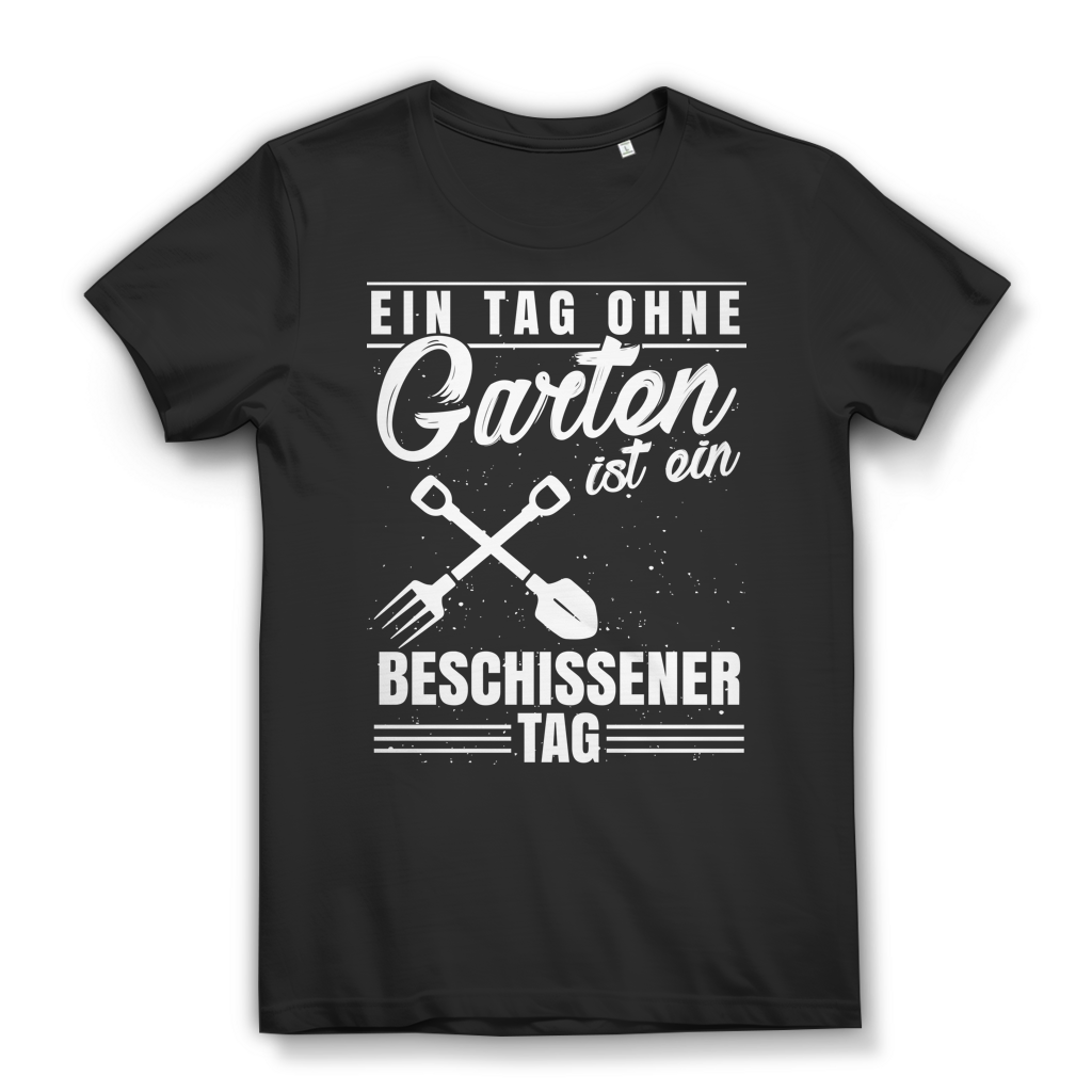 Gärtnerin Shirt Frauen – Ohne Gartenarbeit ist jeder Tag ein Reinfall – Geschenk Black
