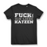 Katzen Spruch T-Shirt Frauen – Freches Statement Shirt für Katzenliebhaberinnen Black