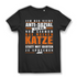 Damen T-Shirt Nicht anti-sozial nur lieber bei meiner Katze Bio Baumwolle Black