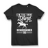 Pferde Sprüche T-Shirt Damen – Ohne Pferd ist jeder Tag ein Reinfall Black