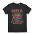 Goa Shirt Damen – Die Legende lebt! Spirituelles Om Festival T-Shirt Black