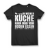 In meiner Küche kann man vom Boden essen – Lustiges Damen T-Shirt Kochen Black
