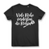 Damen T-Shirt Viele Köche verderben die Köchin Spruch Bio Baumwolle Black