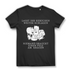 Tierschutz Statement Shirt Damen – Lasst ihr Herzchen weiter schlagen Bio Tee Black