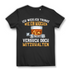 Lustiges Damen Partyshirt – Ich trinke wie ein Mädchen – Whiskey Design Black