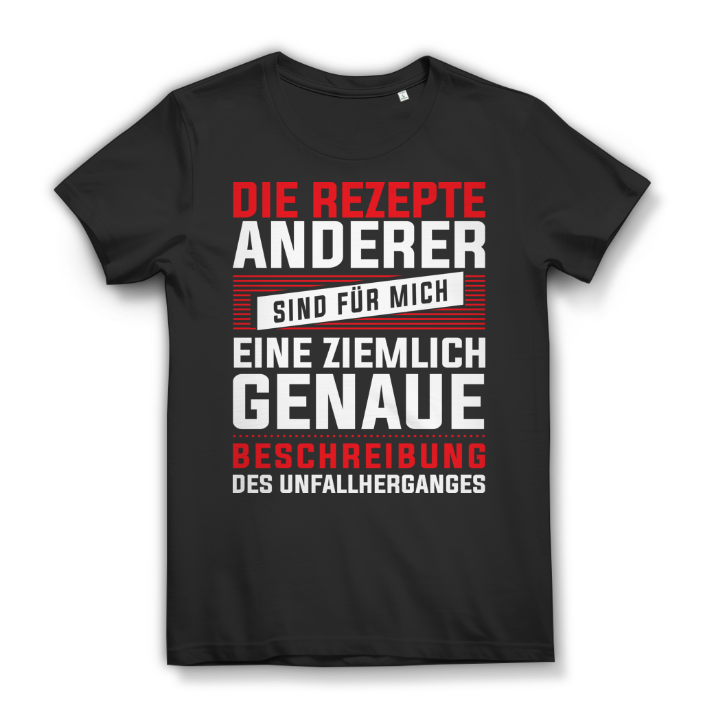 Die Rezepte anderer Shirt Frauen – Witziges Geschenk für Hobbyköchinnen Black