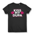 Kiss my Dupa Shirt Damen – Freches polnisches T-Shirt für selbstbewusste Frauen Black
