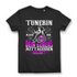 Damen T-Shirt Tunerin mach dir dein Mittagessen selbst Schrauberin Black