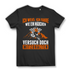 Mountainbike Shirt Frauen – Ich fahre wie ein Mädchen Versuch mitzuhalten MTB Black