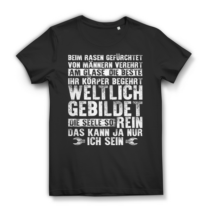 Lustiges Damen T-Shirt – Das kann ja nur ich sein – Auto Spruch für Powerfrauen Black