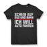 Auto Spruchshirt Damen – Scheiß auf Bus und Bahn ich will Auto fahren T-Shirt Black