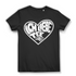 Ich liebe Teequila Shirt Damen – Lustiges Tequila Herz T-Shirt mit Wortspiel Black