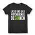 Gin Shirt für Damen – Lass uns das Wochenende BeGinnen Spruch Design Black