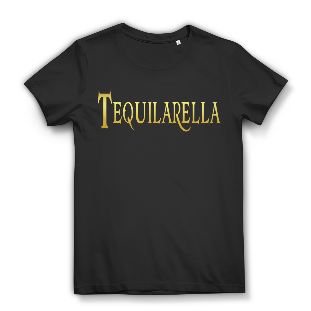 Cinderella wird zu Tequilarella – Witziges Party Shirt für Frauen &amp; Tequila Fans Black