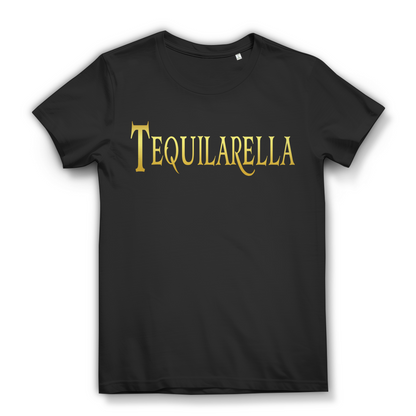 Cinderella wird zu Tequilarella – Witziges Party Shirt für Frauen &amp; Tequila Fans Black